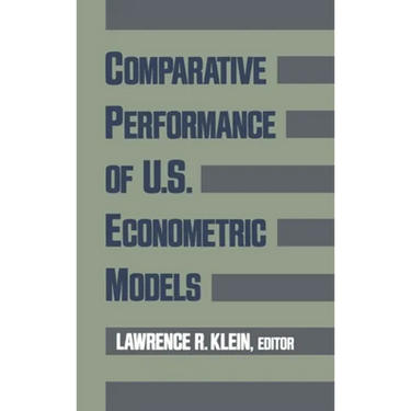 Comparative Performance of U.S. Econometric Models