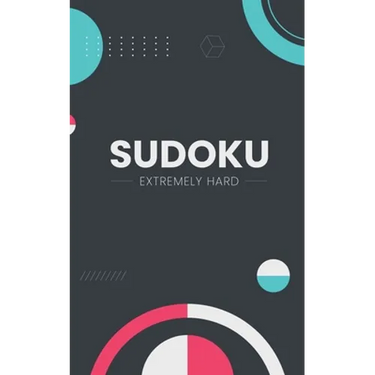 Sudoku Extremely Hard: Very Hard Sudoku Puzzle Book Compact & travel-friendly: only 5 x 8 inches in size 184 Extremely Difficult Puzzles With Solution