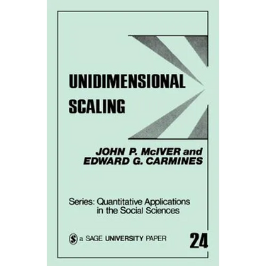 Unidimensional Scaling