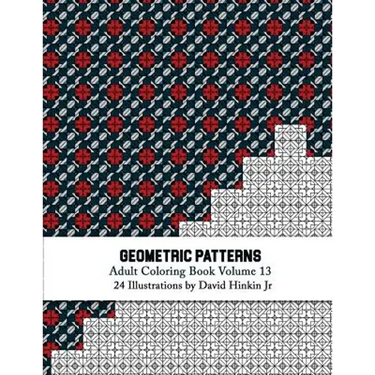 Geometric Patterns - Adult Coloring Book Vol. 13