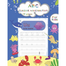 ABC CURSIVE HANDWRITING For kids: Sea animals tracing and coloring book