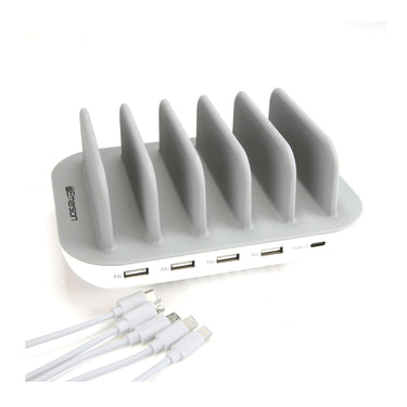 5-Port USB Charging Station
