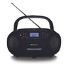 Portable CD/Cassette Boombox with AM/FM Radio