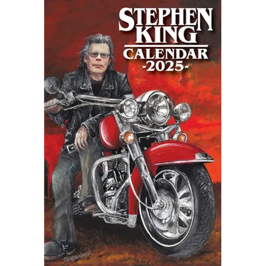 2025 Stephen King Calendar: Meeting Stephen King