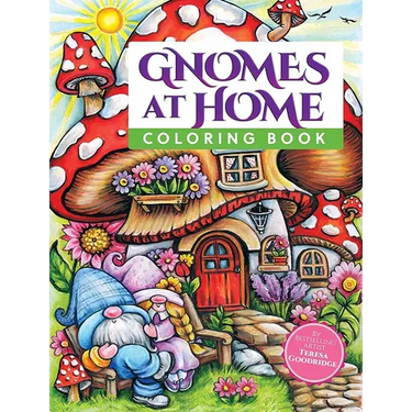 Gnomes at Home Coloring Book