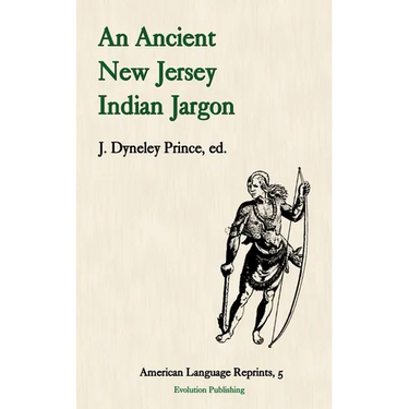 An Ancient New Jersey Indian Jargon