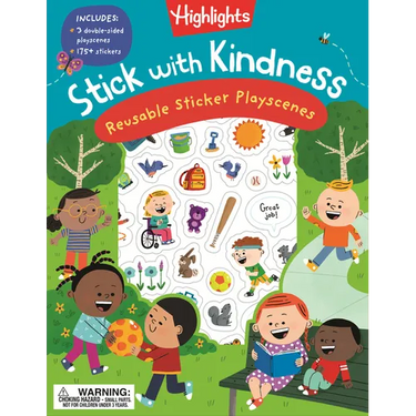 Stick with Kindness Reusable Sticker Playscenes