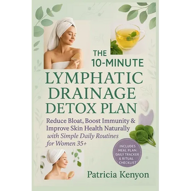 The 10-Minute Lymphatic Drainage Detox Plan: Reduce Bloat, Boost Immunity & Improve Skin Health Naturally with Simple Daily Routines for Women 35+