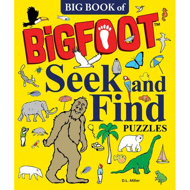 Big Book of Bigfoot Seek and Find Puzzles