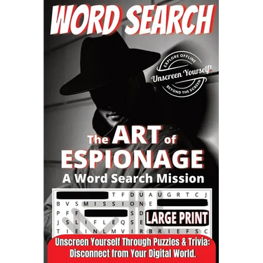 The Art of Espionage: A Word Search Mission by Unscreen Yourself!