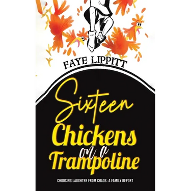 Sixteen Chickens on a Trampoline