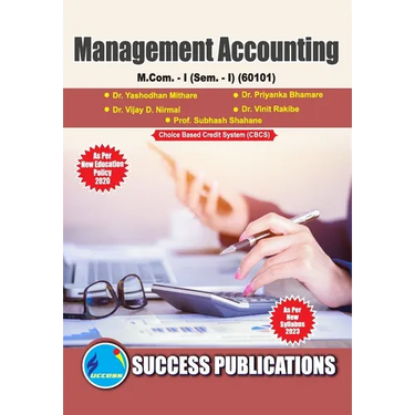 Management Accounting, First Year M.Com, Sem-I-English