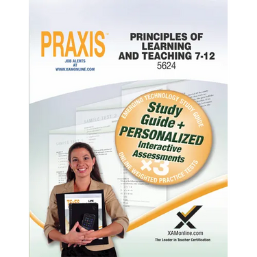 Praxis Principles of Learning and Teaching 7-12 5624 Book and Online