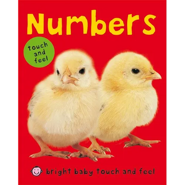 Numbers (Bright Baby Touch and Feel): A First Sensory Tactile Book