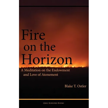Fire on the Horizon: A Meditation on the Endowment and Love of Atonement