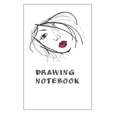 Drawing Notebook: Notebook With Matte Cover 6x9 With 120 Completely White Pages For Drawing, Coloring And Taking Notes