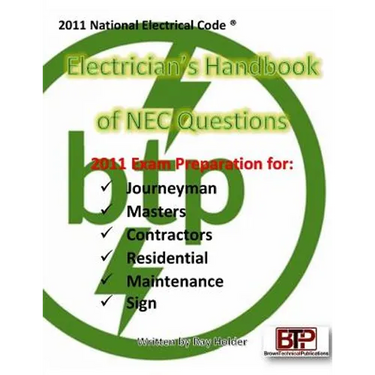 2011 Electricians Handbook of NEC Questions