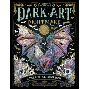 Dark Art Nightmare: A Horror Coloring Book