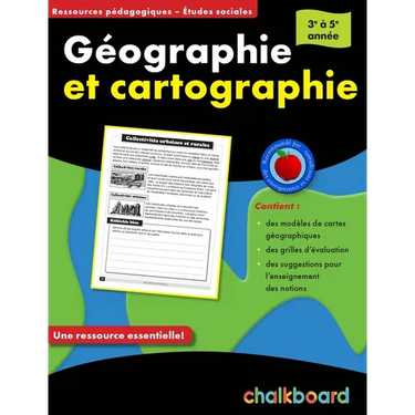 Geographie Et Cartographie 3-5