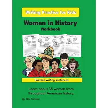 Writing Practice for Kids: Women in History Workbook