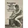 Romanticism and Linguistic Theory: William Hazlitt, Language and Literature