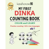 My First Dinka Counting Book: Colour and Learn 1 2 3