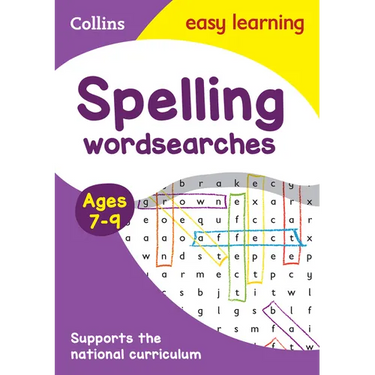 Spelling Word Searches: Ages 7-9