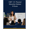 CSET 131 Physical Education Subtest III Exam
