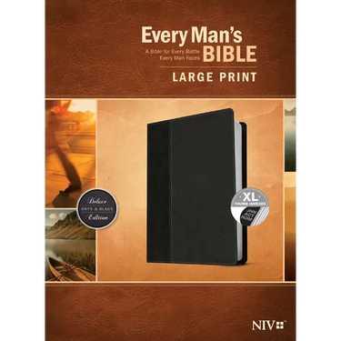 Every Man's Bible NIV, Large Print, Tutone