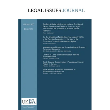 Legal Issues Journal 9(2)