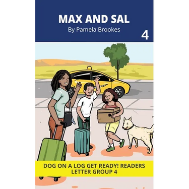 Max And Sal: Decodable Readers for Learning Letters and Reading Words. For Early, Emergent Readers and Students with Dyslexia. (Reader 4 Introduces Le