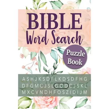 Bible Word Search Puzzle Book: Large Print Puzzle Word Search For Adults