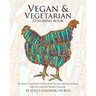 Vegan & Vegetarian Coloring Book: An Adult Coloring Book of 40 Vegan and Vegetarian Quotes and Patterned Designs