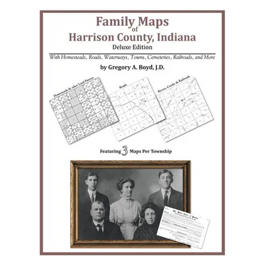 Family Maps of Harrison County, Indiana
