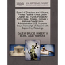 Board of Directors and Officers, Forbes Federal Credit Union, Charter No. 11258, Forbes Air Force Base, Topeka, Kansas V. National Credit Union Admini