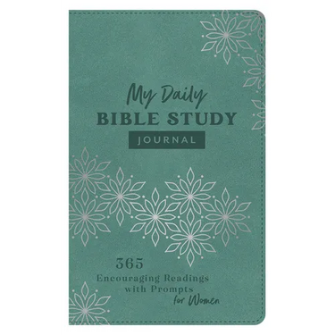 My Daily Bible Study Journal: 365 Encouraging Readings with Prompts for Women