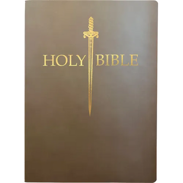 KJV Sword Bible, Large Print, Coffee Ultrasoft: (Red Letter, Brown, 1611 Version)