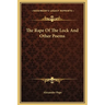 The Rape Of The Lock And Other Poems