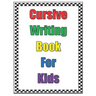 cursive writing book for kids