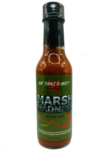 Marsh Madness (Extra Hot) hot sauce by SH' THAT'S HOT!