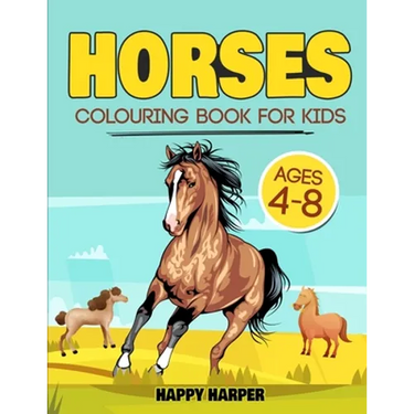 Horses Colouring Book