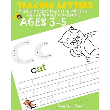 Tracing Letter Preschoolers Practice Writing ABC Alphabet Workbook*Kids Ages 3-5: Large Print