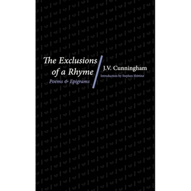 The Exclusions of a Rhyme: Poems and Epigrams