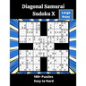 Diagonal Samurai Sudoku X: 100+ overlapping diagonal Sudoku X puzzles