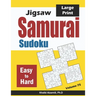 Jigsaw Samurai Sudoku: 500 Easy to Hard Jigsaw Sudoku Puzzles Overlapping into 100 Samurai Style