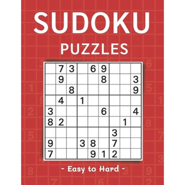 Sudoku Puzzles: 500+ Sudoku Puzzle Book for Adults Easy to Hard (with Solutions) Large Print