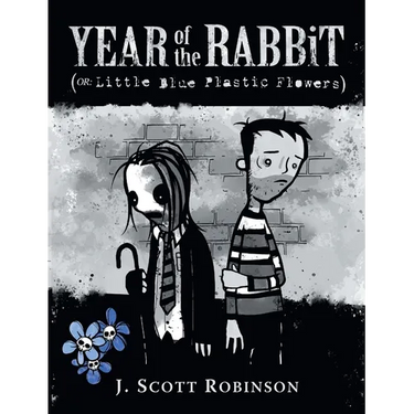 Year of the Rabbit (or Little Blue Plastic Flowers)