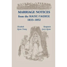 Marriage Notices from the Maine Farmer 1833-1852