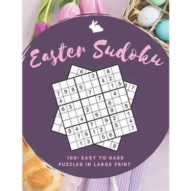 Easter Sudoku: 100+ Easy to Hard Sudoku Puzzles in Large Print