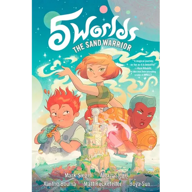 5 Worlds Book 1: The Sand Warrior: (A Graphic Novel)